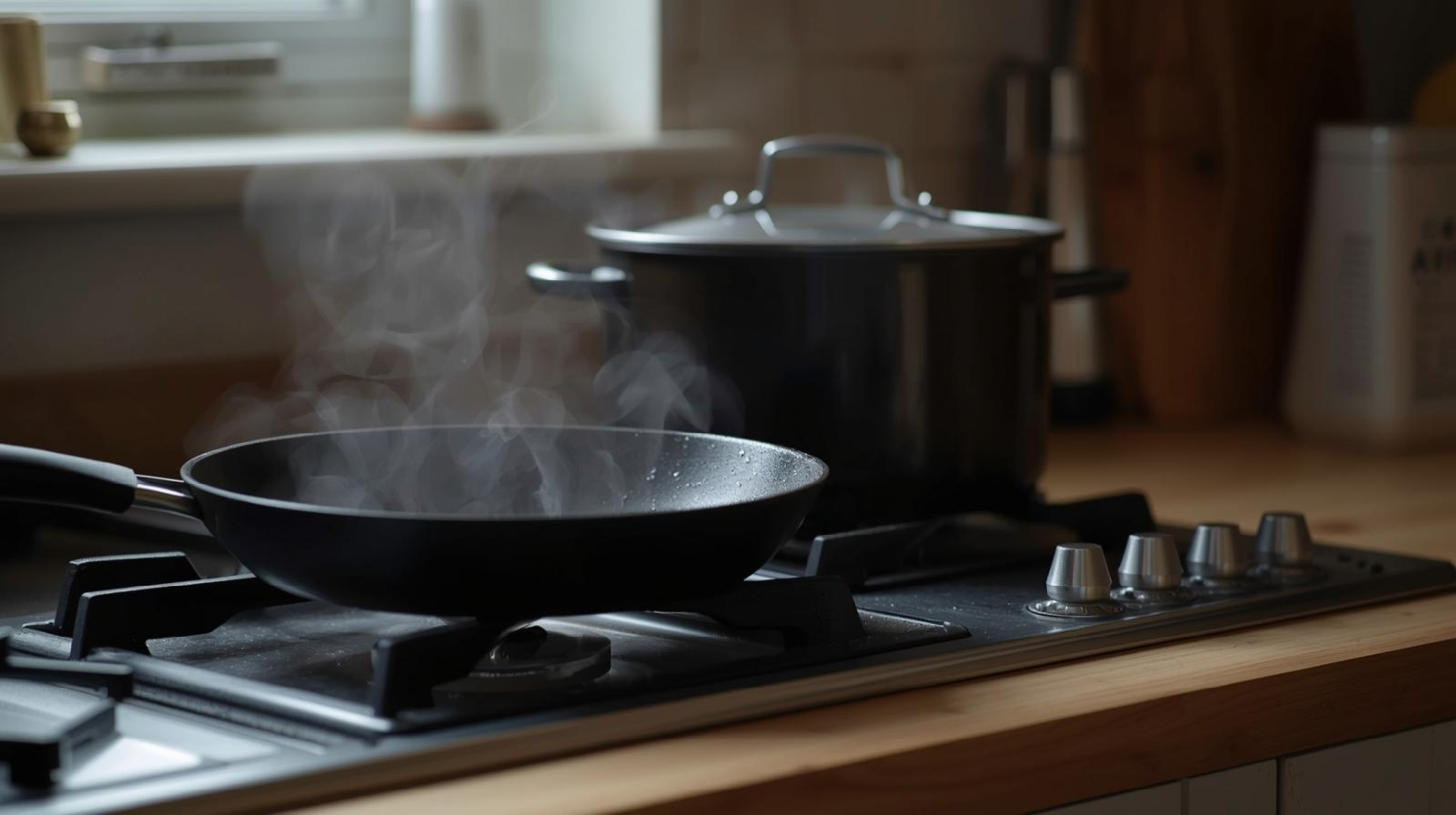 Everyday cookware essentials arranged in a modern UK kitchen