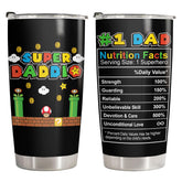 34HD Daddio tumbler main view, keeps coffee hot on the go.