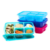 Bentgo Easyboxes 5-compartment container assembled for versatile meal prep on the move.