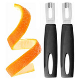 A Bar Above channel knife blade delivers precise citrus garnishes for cocktails