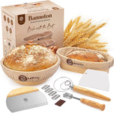 Abioto Sourdough Kit full set for home bakers, with all essential tools.