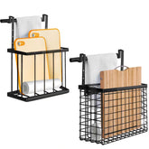 Aboevnc 2-pack cabinet door organizer setup for quick installation.