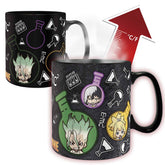 ABYSTYLE DR STONE mug heat-change reveals artwork when hot