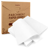 Acasimo parchment sheets for oven use with non stick surface