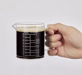 Ackers BORO3.3 etched graduations for precise measurements in the kitchen.