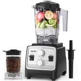 Aeitto blender 1800W motor for quick smoothies and ice crushing.