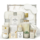 AHAGIFTREE care package blanket for women — warm comfort for recovery evenings.