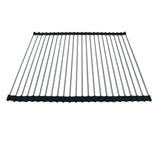 Ahyuan roll-up dish drying rack over sink assembly for efficient air drying.