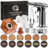 Ahzufuky whiskey smoker kit with torch ready for bar-quality smoked cocktails