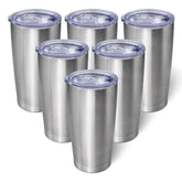AIANJI 20oz tumbler with lid, stainless steel, double-wall insulation for hot or cold drinks