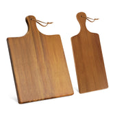 AIDEA two-board set with handle for versatile cutting and serving