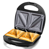 Aigostar 2in1 sandwich maker on the counter showing compact design for small kitchens