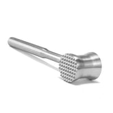 Aihomo meat tenderizer mallet full product hero in stainless steel for durability.