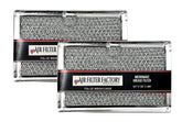 Air Filter Factory WB06X10608 grease filter 2-pack fits microwaves and traps cooking grease.