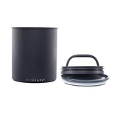 AirScape Kilo exterior canister in matte black guarding freshness and aroma