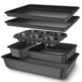 AIVIKI cookie sheet 1 with even heat for browning cookies.