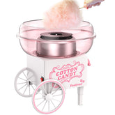 Ajgvq cotton candy machine front view compact pink design for home use