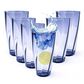 Alaiselit unbreakable 25oz blue cups for durable indoor and outdoor use.