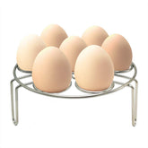 Alamic egg rack steamer inside a 3-quart Instant Pot for efficient steaming