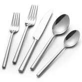 Alata Potter 20-piece flatware for four table service, ideal for family dining.