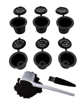 Alchemy Bar Goods Nespresso refillable pod OriginalLine in a 6-pack, reduces waste.