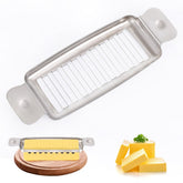 ALIKITCN butter slicer with 18 wires for precise 0.25-inch slices.