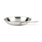All-Clad Copper Core 12-Inch Fry Pan flat base promotes even searing