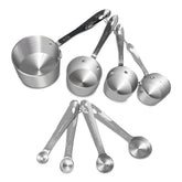 All-Clad measuring cups 1-4cup demonstrate precise liquid measurement for baking.