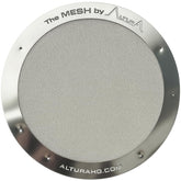 ALTURA mesh filter close-up showing durable AeroPress compatibility for rich brews