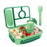 Amathley bento box showing five compartments for organized meals