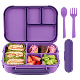 Amathley lunchbox with four compartments for balanced meals on the go.
