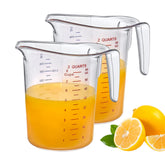 Amazing Abby Melissa 64oz measuring pitcher in side view for precise pouring.
