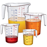 Amazing Abby Melissa measuring cups 1 cup: clear engravings for quick liquid and solid measurements
