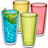 Amazing Abby Alaska 24oz tumbler set4 in mixed colors for everyday beverages