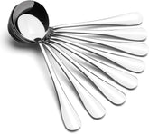 AmoVee soup spoon with a generous round bowl for hearty servings.