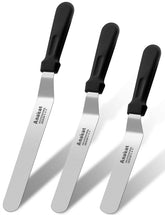 Anaeat icing spatula 6-inch angled blade for smooth frosting on small cakes