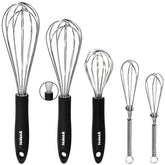 Anaeat whisk set main image showing versatile sizes for eggs, batters, and sauces