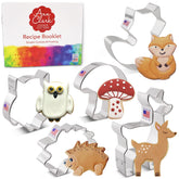 Ann Clark Woodland fox cookie cutter for crisp forest-themed cookies.
