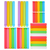 ANPHSIN 38pc colorful chip clips 6.3-inch seal large bags to keep chips fresh.