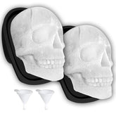 Antenda extra-large skull ice tray creates dramatic whiskey ice cubes