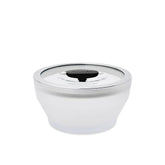 Anyday 4-Cup microwave cookware with glass lid for plastic-free reheating.