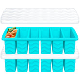 Aopigavi half-cup molds with lid for portion control and easy release.