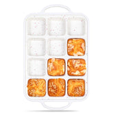 AOTASO brownie pan with dividers, top view showing sturdy frame for even baking.