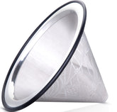 Apace Living dripper compatible with Hario V60 for versatile pour-over brewing.