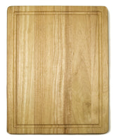Architec Gripperwood cutting board top view, sturdy hardwood for reliable prep.
