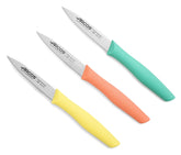 Arcos Nova paring knife orange handle for precise fruit peeling
