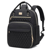 Artelaris lunch backpack front view shows seven pockets and stylish design for daily use.