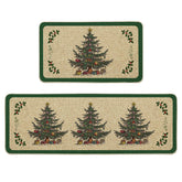 Artoid Mode ornament gift winter kitchen mat 17x29 in festive design boosts entryway charm