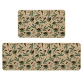 Artoid Mode Pine Nut Stars 17x29 kitchen mat with festive pattern for stylish, durable decor.
