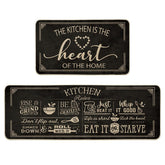 Artoid Mode seasonal kitchen mats add color and floor protection in busy kitchens.